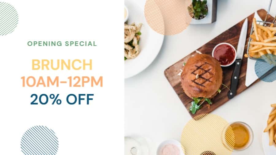 Restaurant Brunch Special