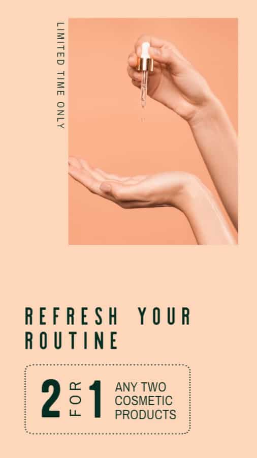 Beauty Product 2-for-1 Special