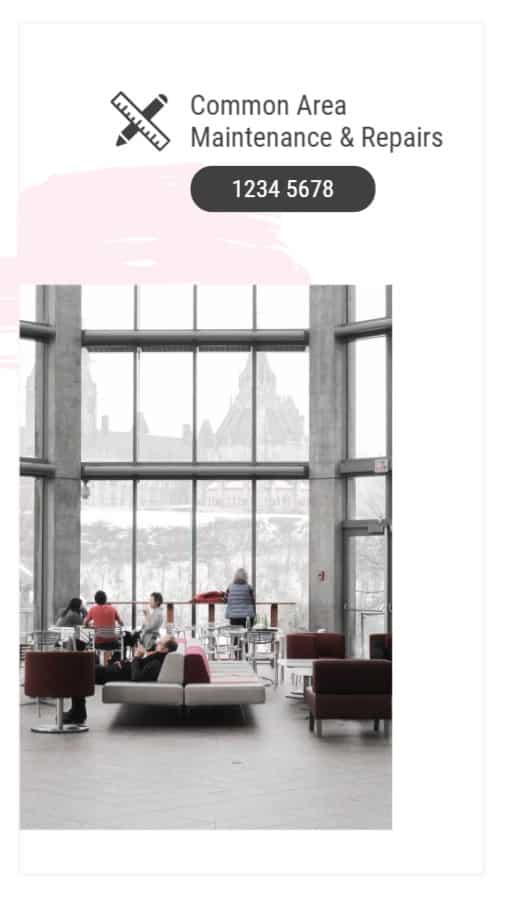 Common Area Maintenance & Repairs Contact