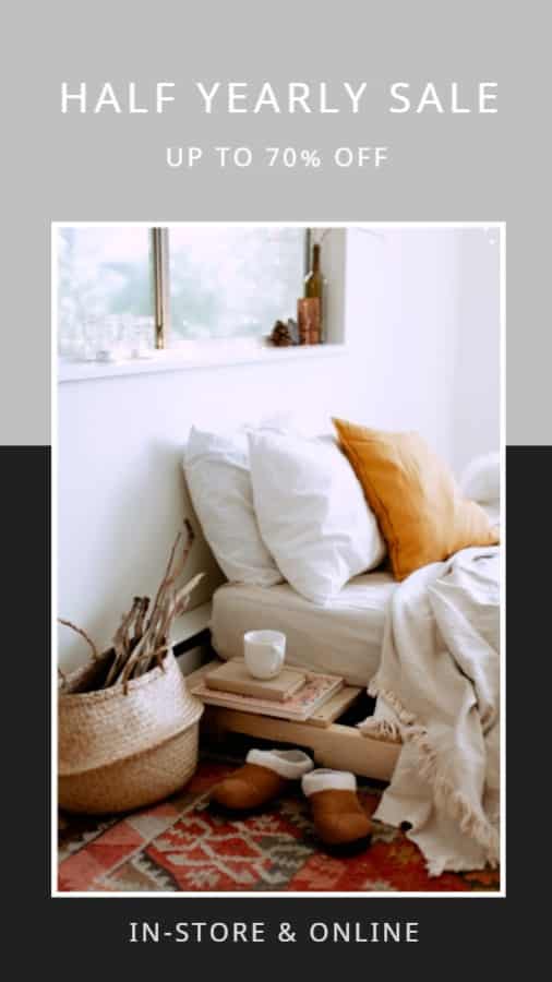 Home Appliances Store Discount Sale