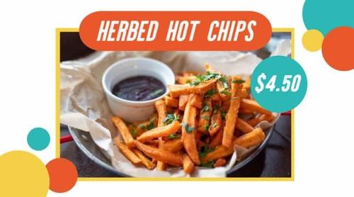 Herbed Hot Chips