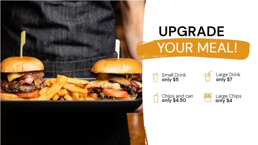 Restaurant Upsize Your Meal