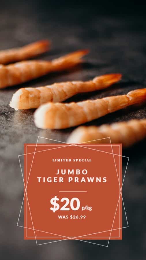Prawns Limited Offer