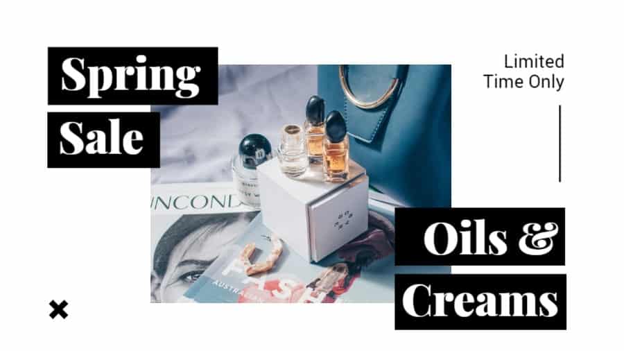 Beauty Product Limited Offer