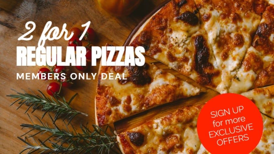 Italian Food 2-for-1 Special