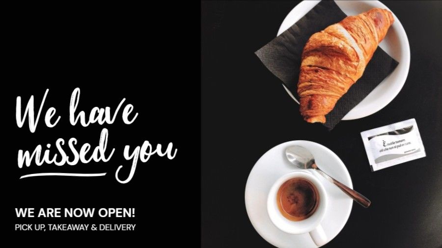 Cafe Re-opening Announcement