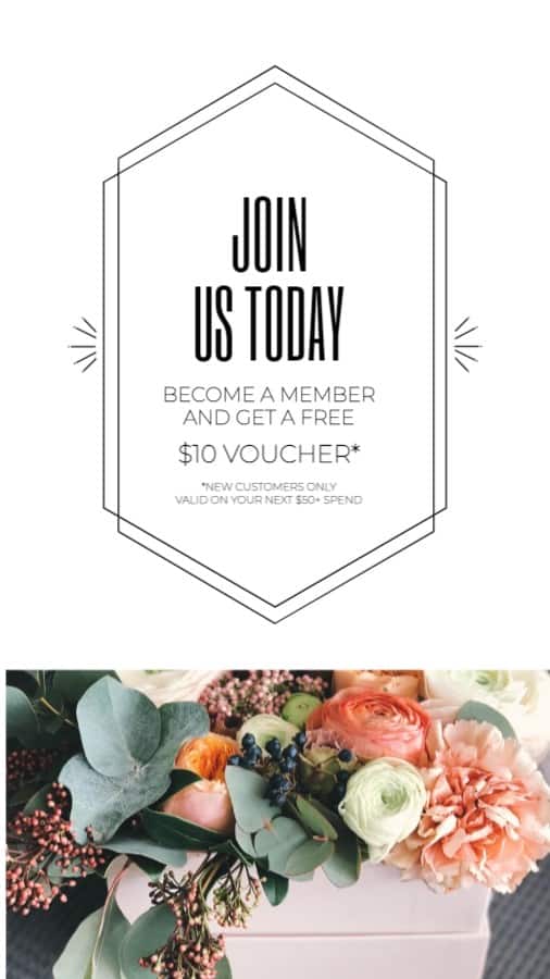 Member Signup Voucher