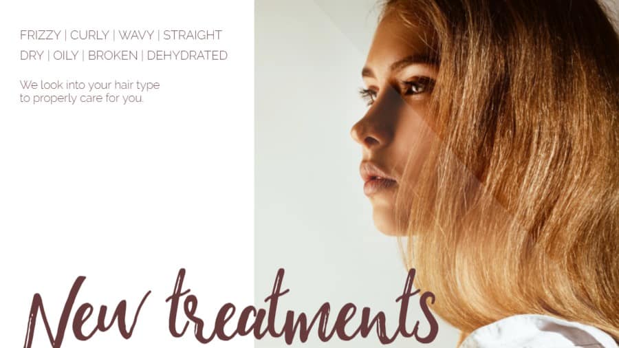 Hair Salon New Treatments
