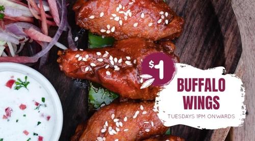Restaurant Buffalo Wings Special