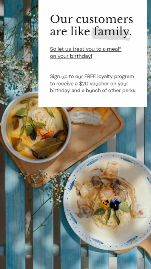 Loyalty Program Promo
