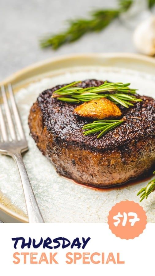 Steak Specials Promo