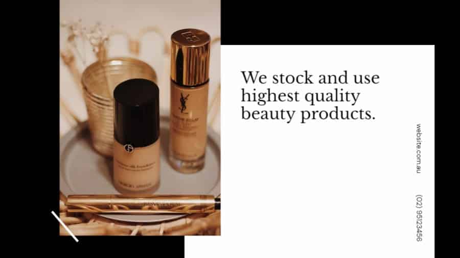 Luxury Beauty Product Promotional