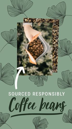 Ethically Sourced Coffee Beans Promo