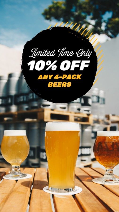 Limited Beer Pack Promo