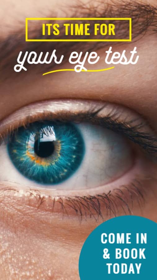 Modern Eye Test Reminder