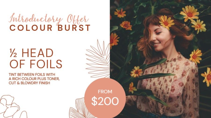 Hair Salon Colour Package