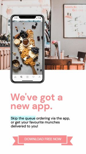 New App Announcement for F&B Business