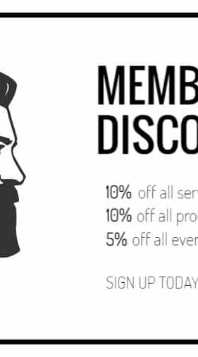 Barbershop Loyalty Discount