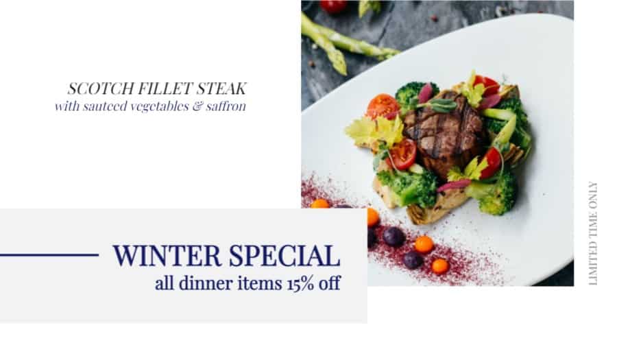 F&B Winter Specials