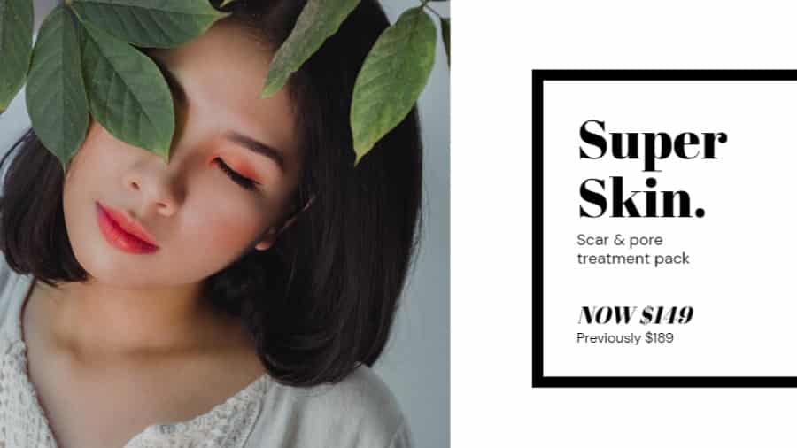 Scar & Pore Skin Treatment Discount