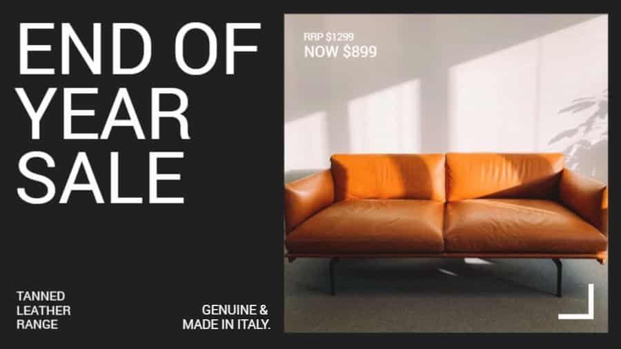 End Of Year Sale