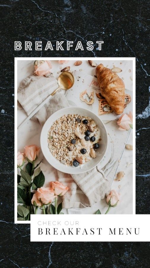 Restaurant Breakfast Menu