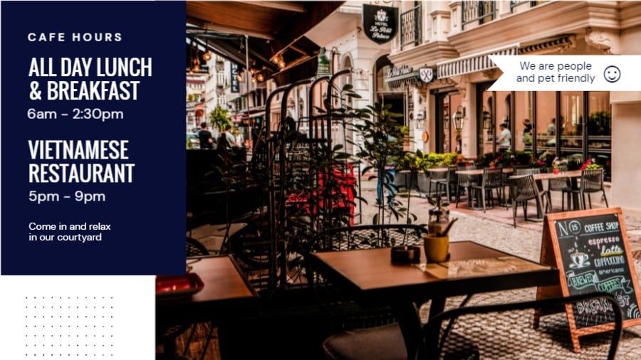 Cafe and Vietnamese Restaurant