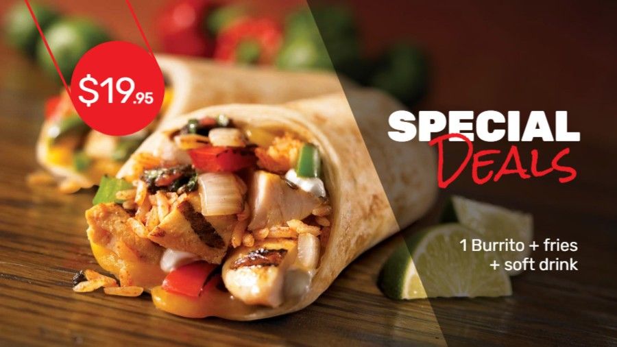 Fast Food Specials Promo