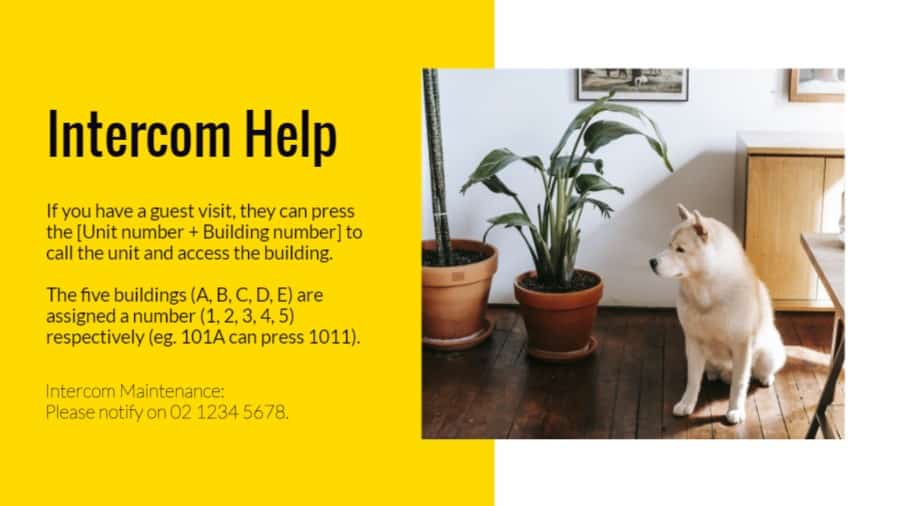 How To Use Building Intercom