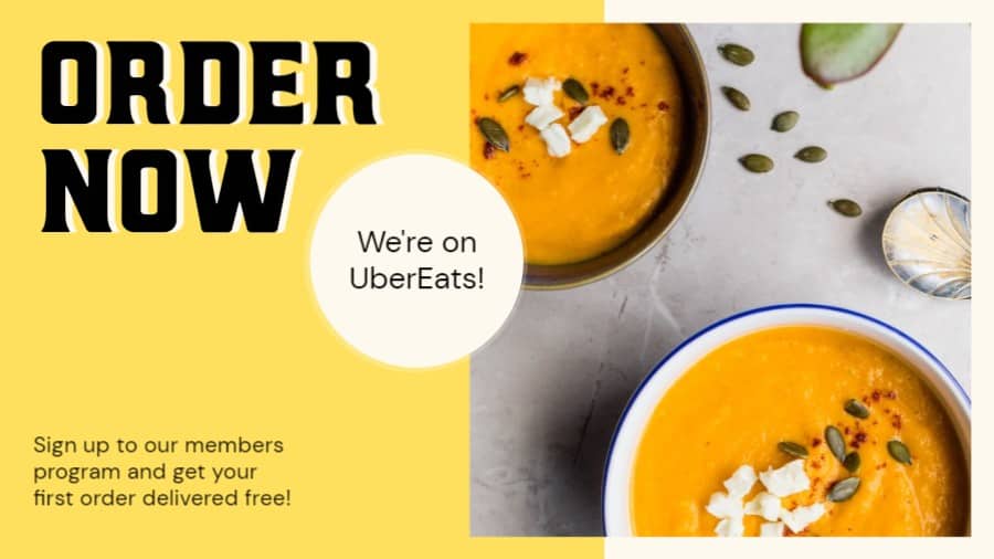 Restaurant Home Delivery Offer