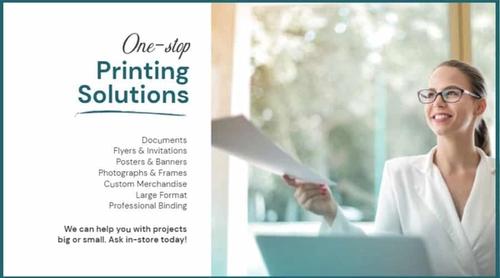 Printing Services Promotional
