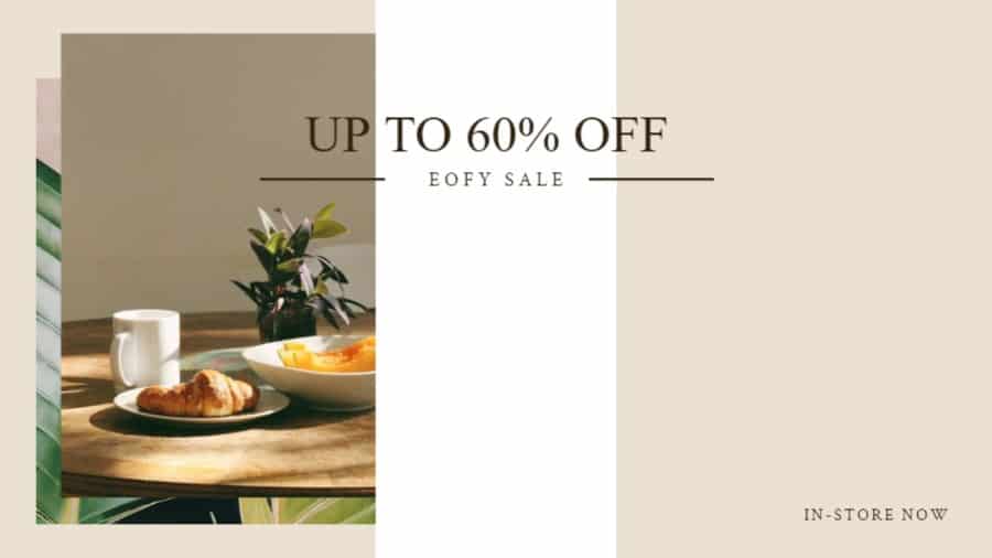 Homeware Items Discount