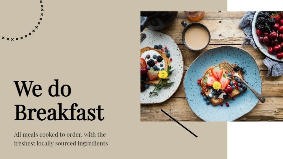 Restaurant Breakfast Special