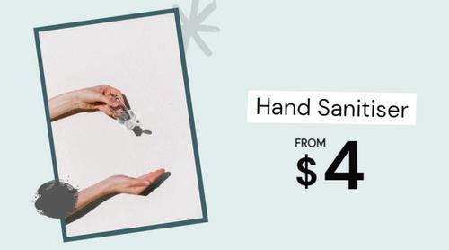 Hand Sanitiser Product Promotion
