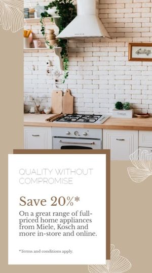Stylish Home Appliance Discount