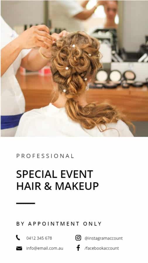 Special Event Hair & Makeup
