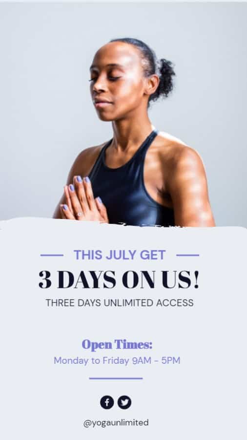 Yoga Studio Limited Offer