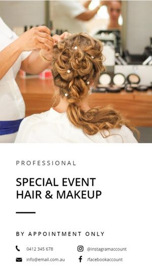 Special Event Hair & Makeup