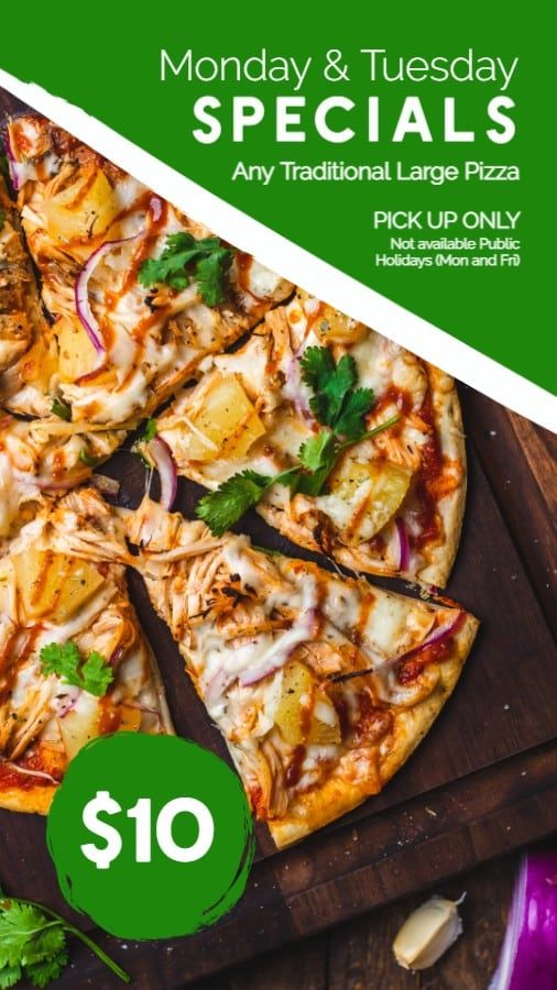 Menu Item Special Promo