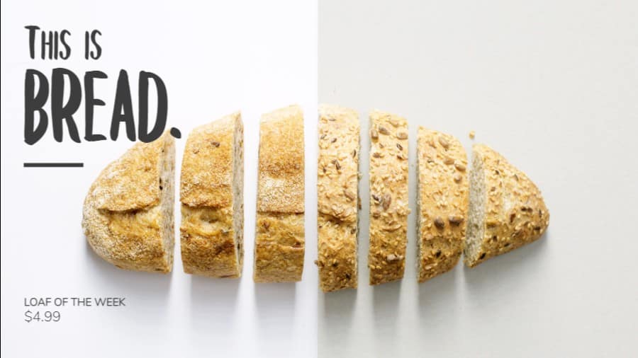 Bakery Product Showcase