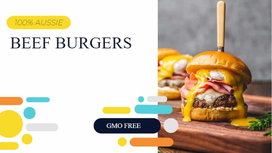 Authentic Beef Burgers