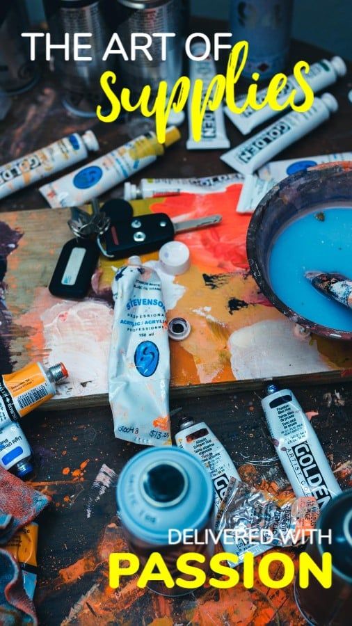 Art Supply Brand Message