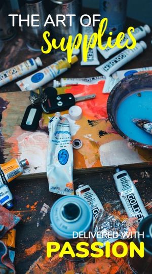 Art Supply Brand Message