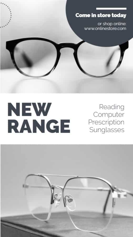 Optometrist New Frames Promotional