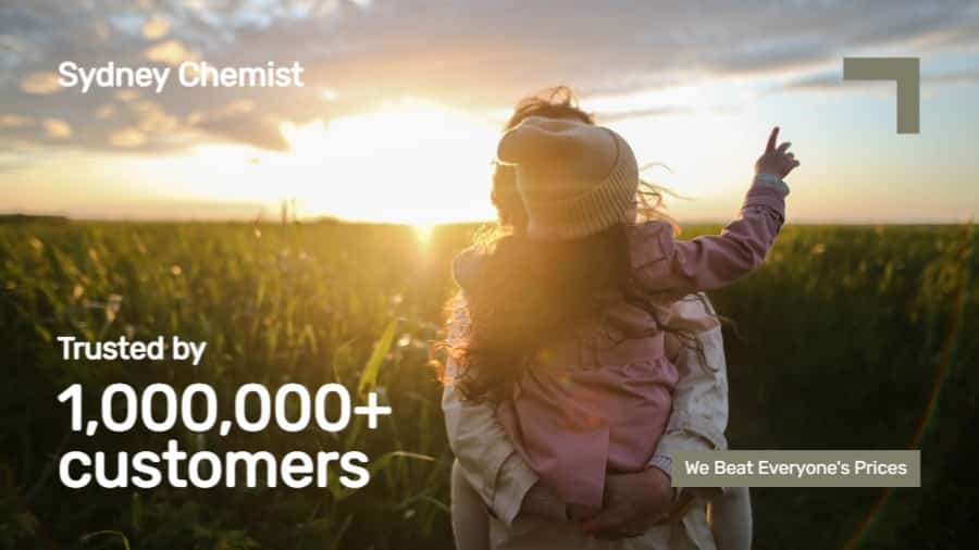 Man & Child in Field