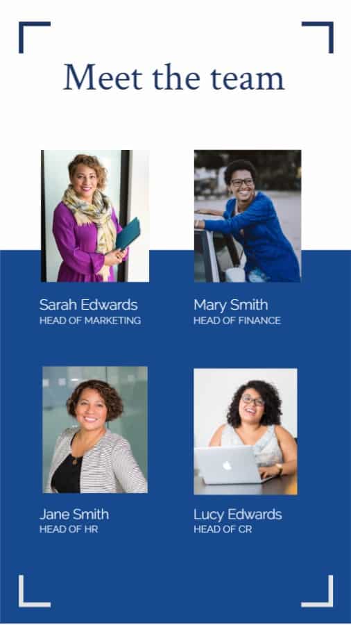 Corporate Team Members