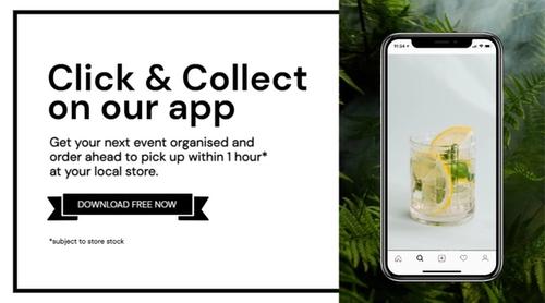 Alcohol Click & Collect Announcement