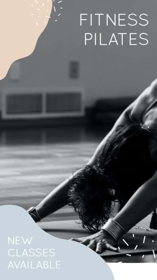 Pilates Yoga Lesson Promo