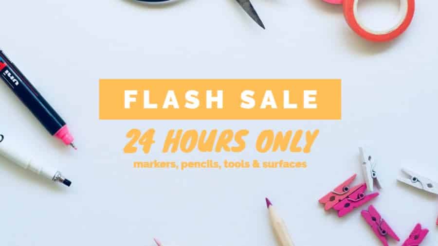 Stationary Store Flash Sale