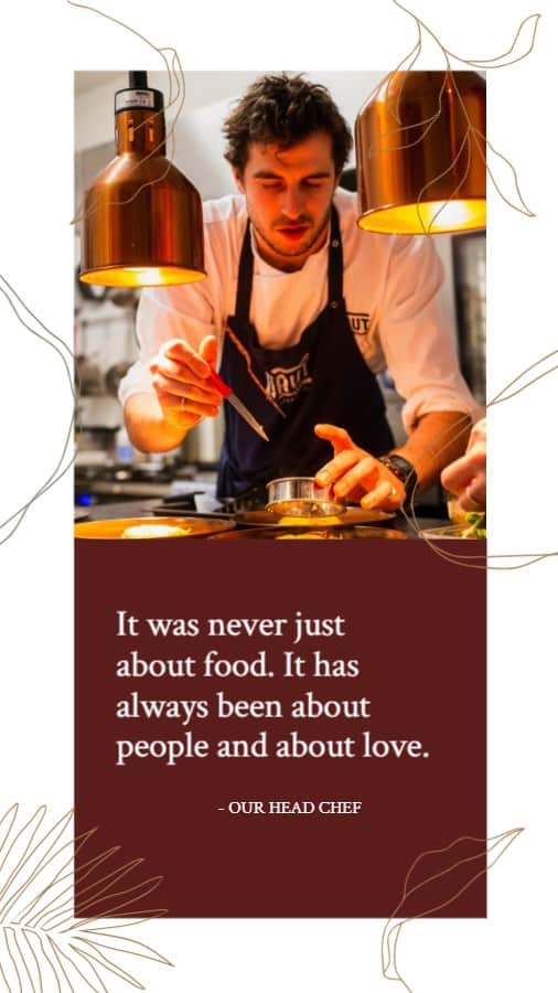 Restaurant Testimonial